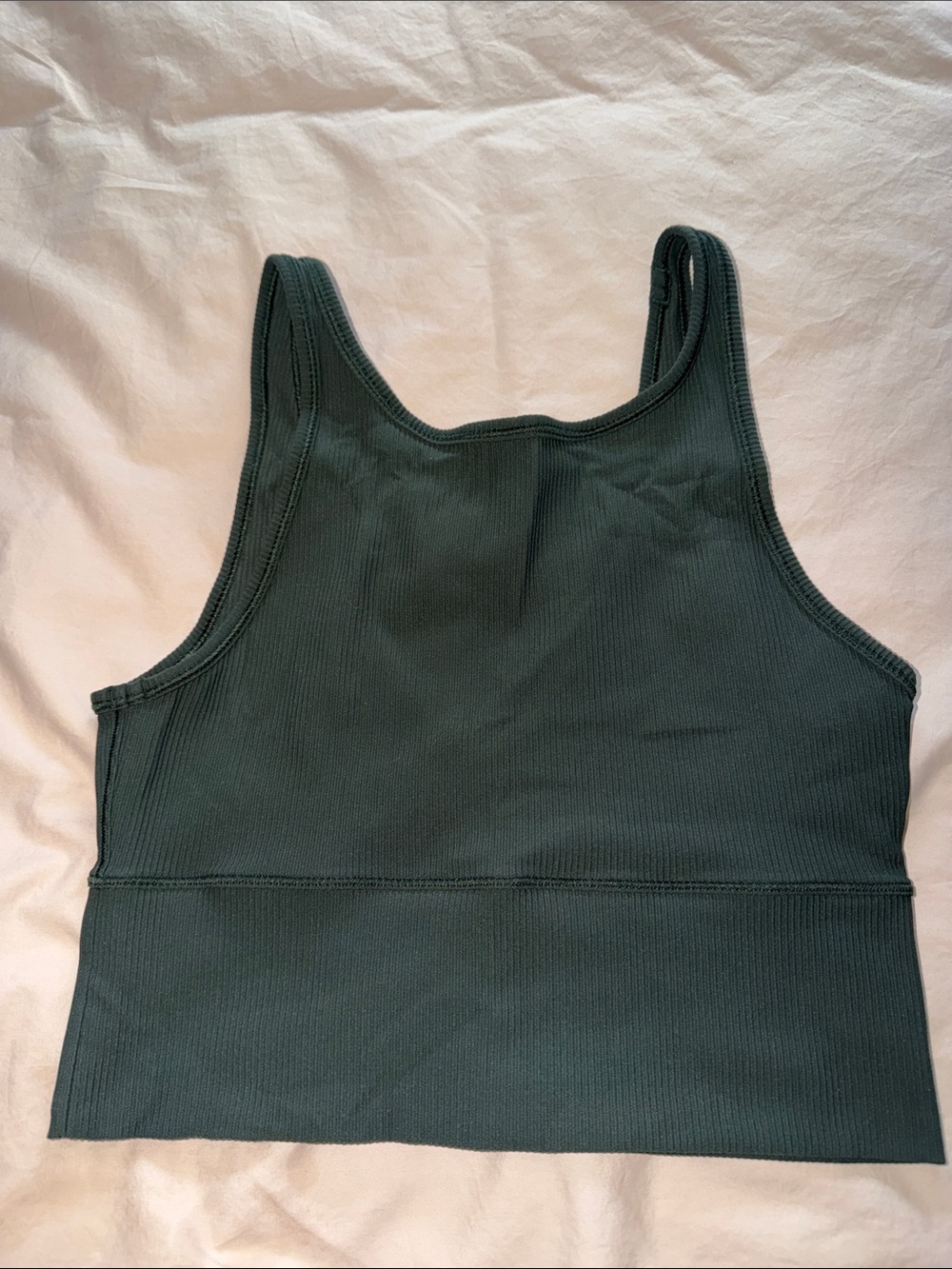 Lululemon Ribbed Tank One-Piece - Dark Green
